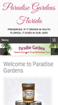 Mobile Screenshot of paradisegardensflorida.com